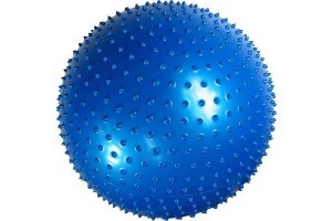 Piłka gimnastyczna fitness masująca z kolcami